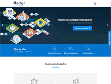 Tablet Screenshot of herbstsoftware.com